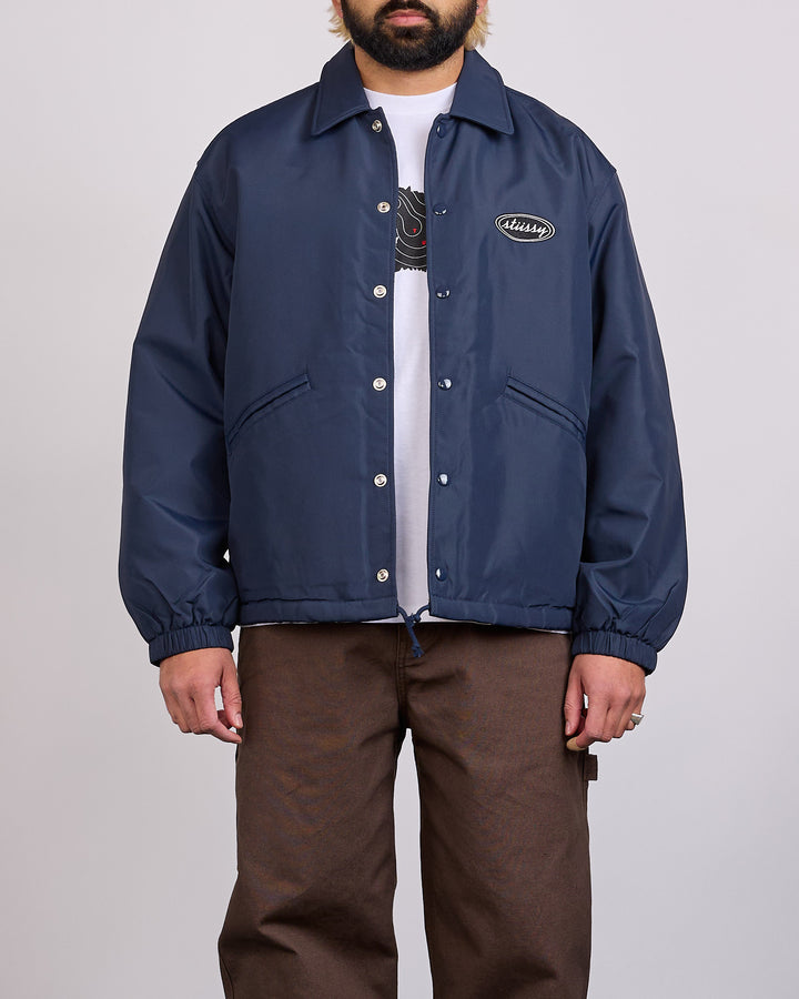 Stussy Coaches Jacket Navy