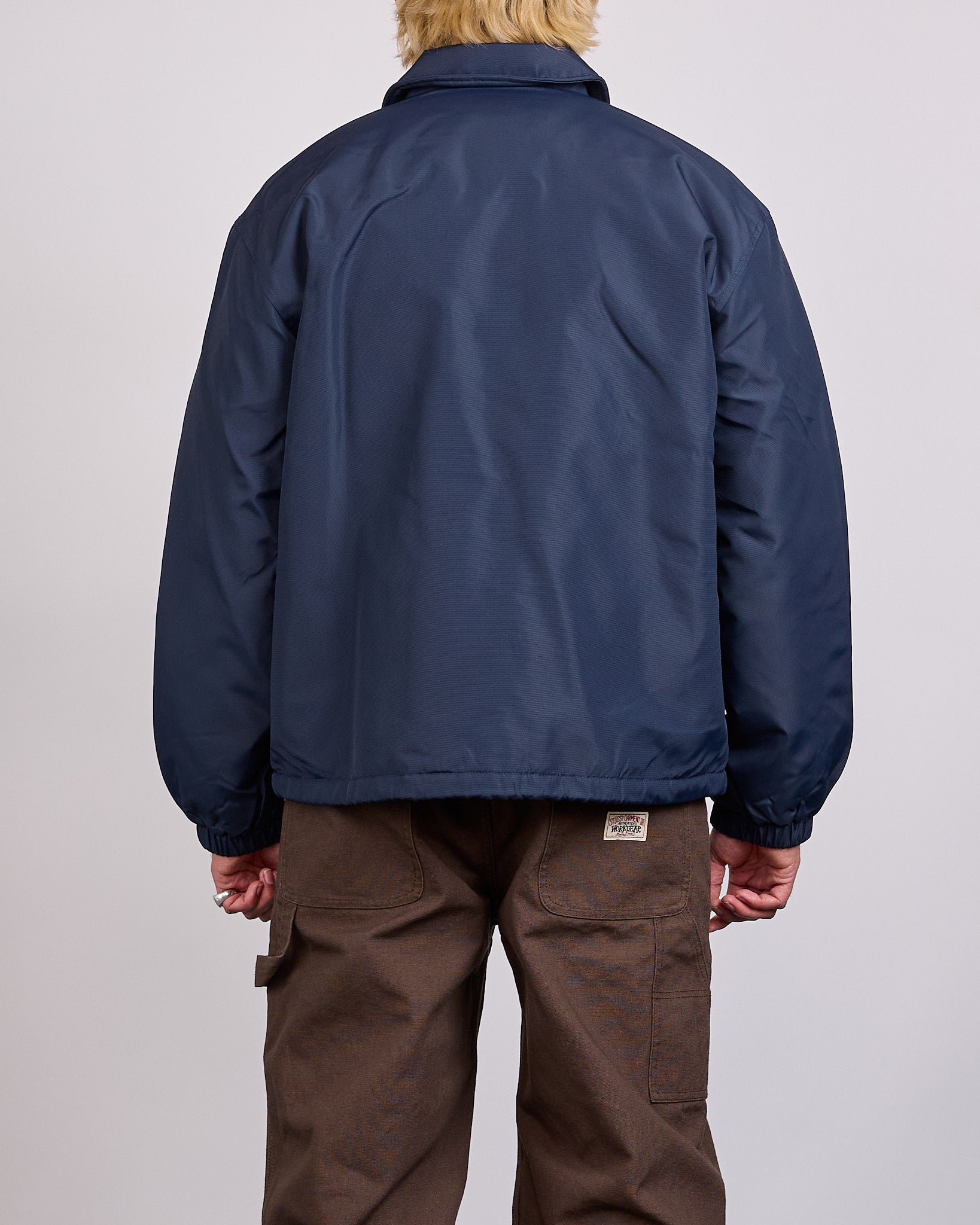 Stussy ネイビー ジャケット L Stussy Coaches Jacket Navy – LESS 17