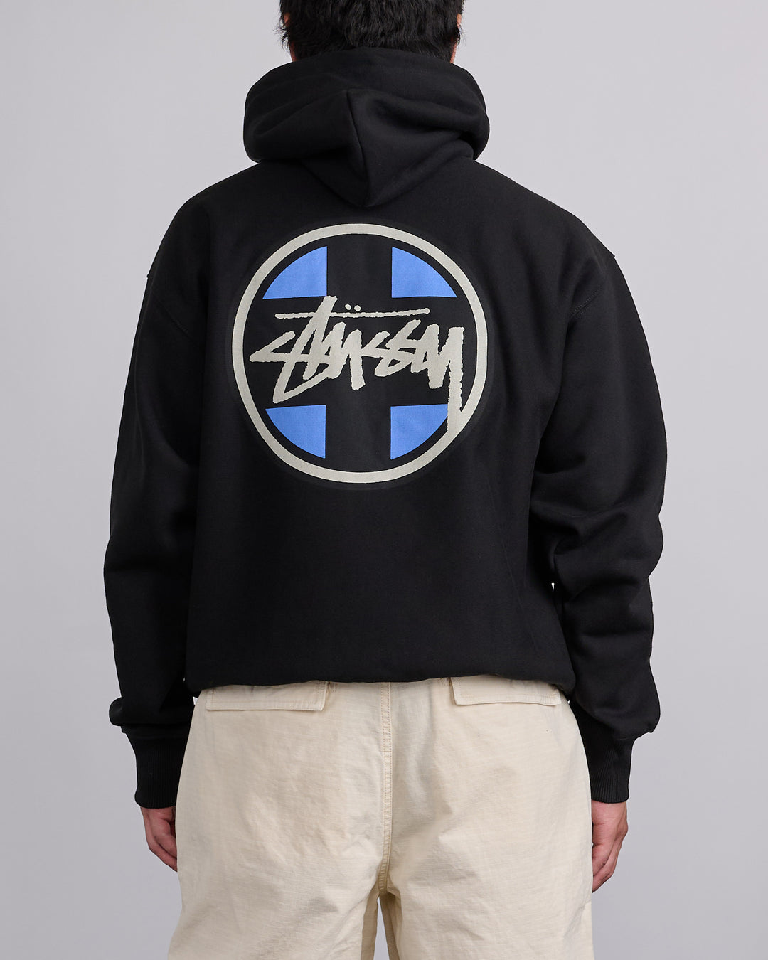 Stussy Cross Dot Hoodie Black – LESS 17