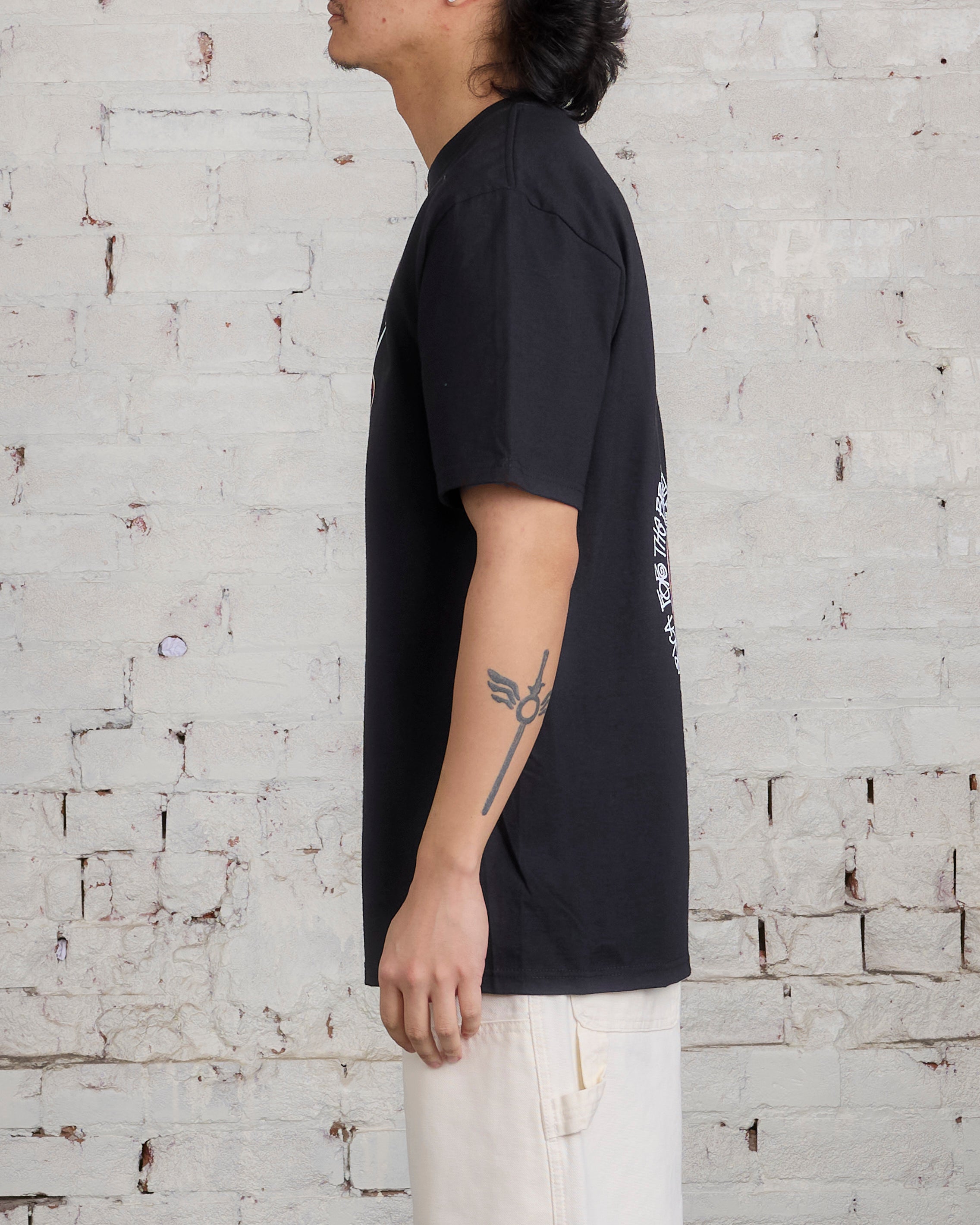 Stussy Crown Link T-Shirt Black