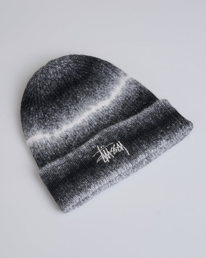 Stussy Cuff Basic Stripe Beanie Black