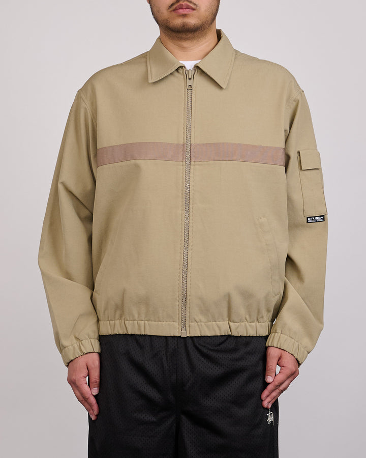 Stussy Mechanic Jacket Khaki