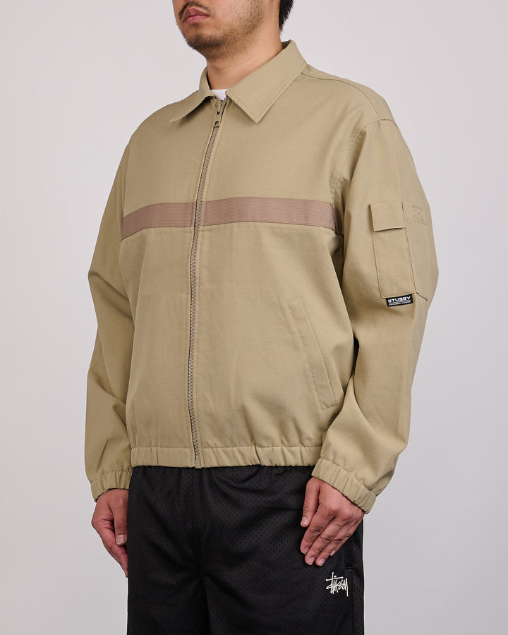 Stussy Mechanic Jacket Khaki