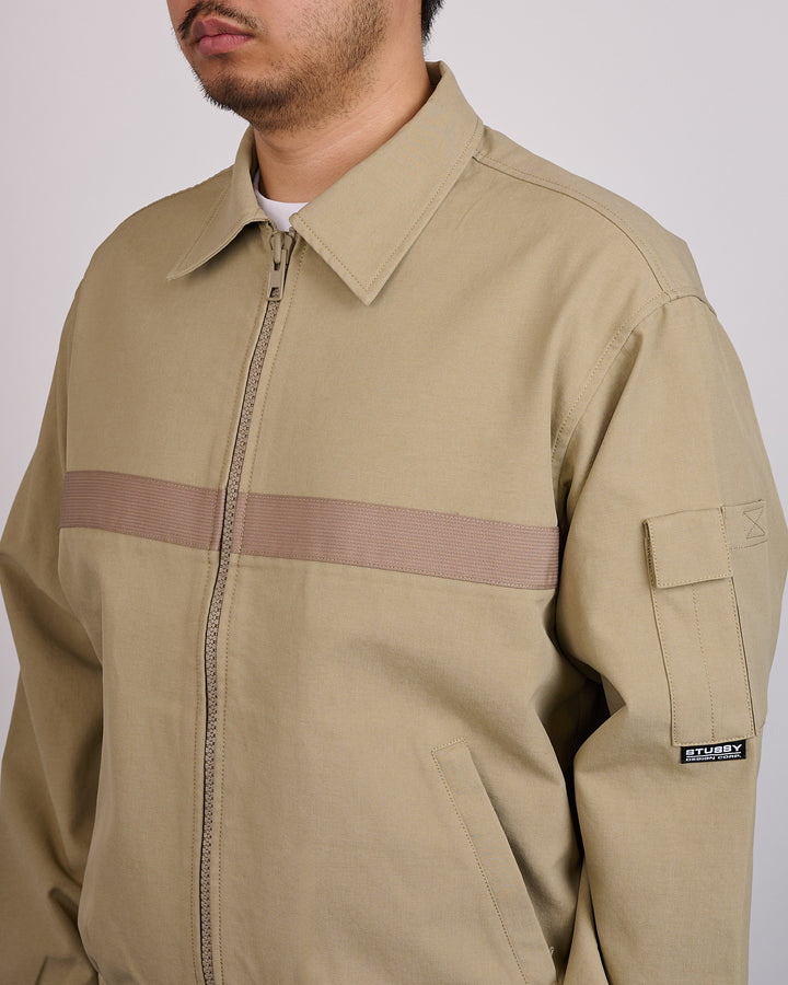 Stussy Mechanic Jacket Khaki
