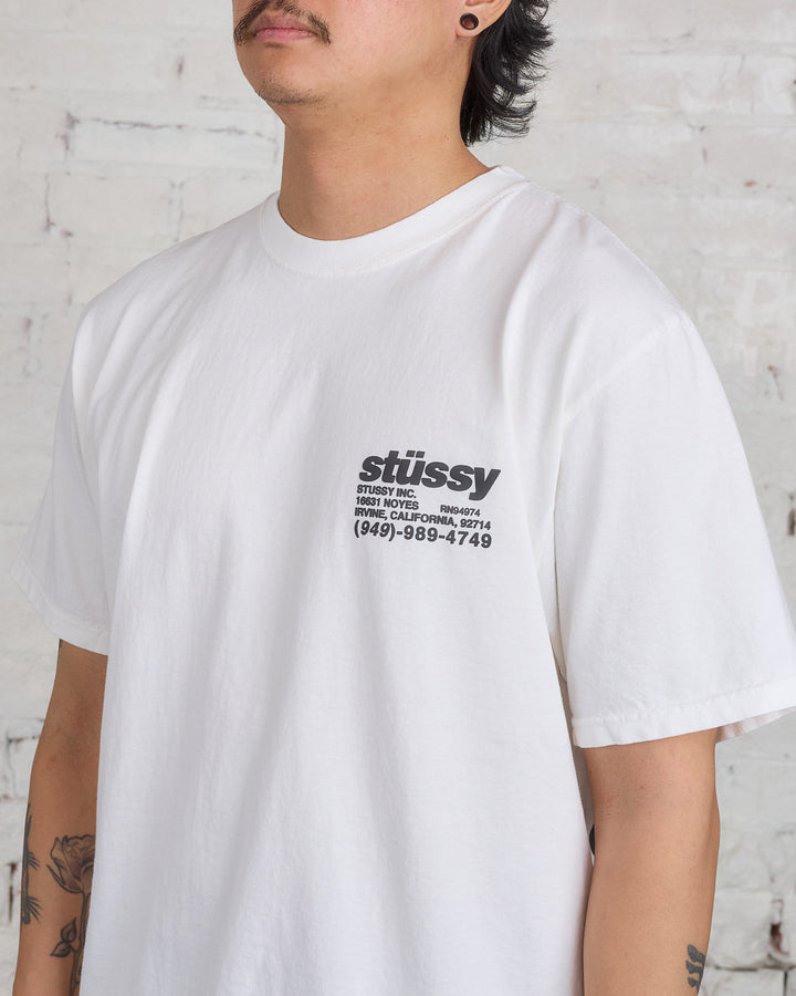 Stussy DNA Pigment Dyed T-Shirt Natural