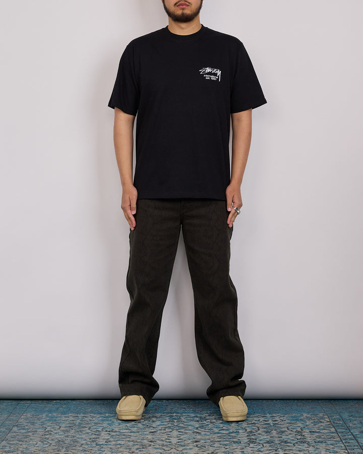 Stussy Dice Clock T-Shirt Black