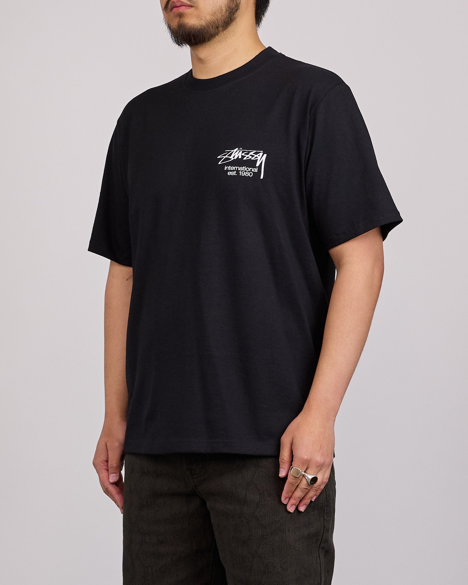 Stussy Dice Clock T-Shirt Black – LESS 17