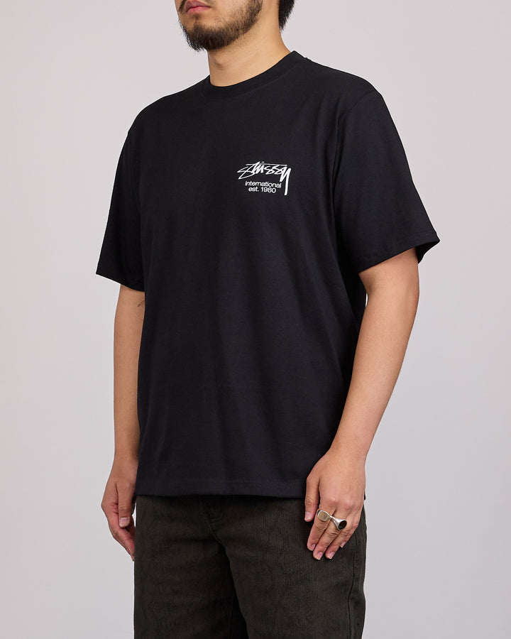 Stussy Dice Clock T-Shirt Black