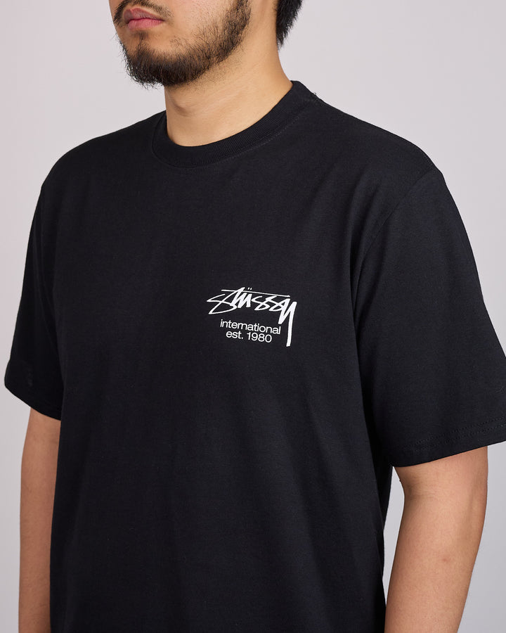 Stussy Dice Clock T-Shirt Black