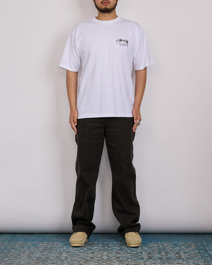 Stussy Dice Clock T-Shirt White