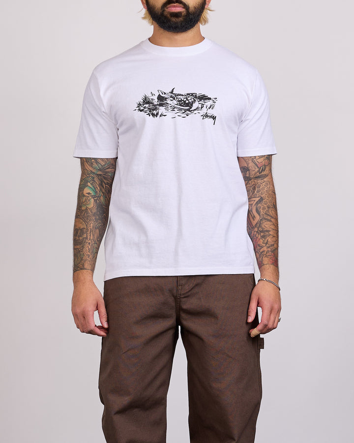 Stussy Fawn T-Shirt White
