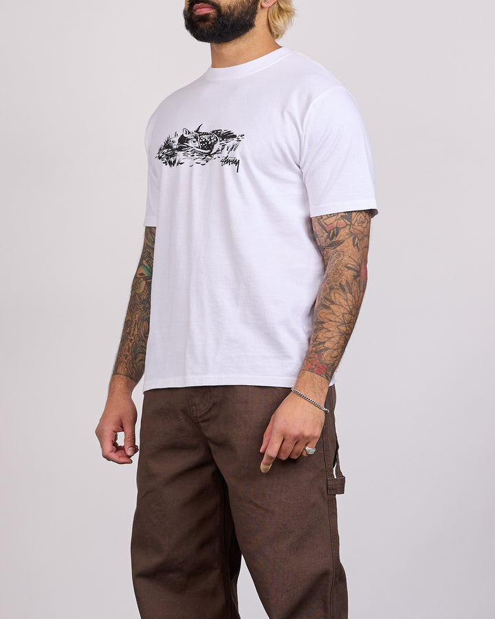 Stussy Fawn T-Shirt White