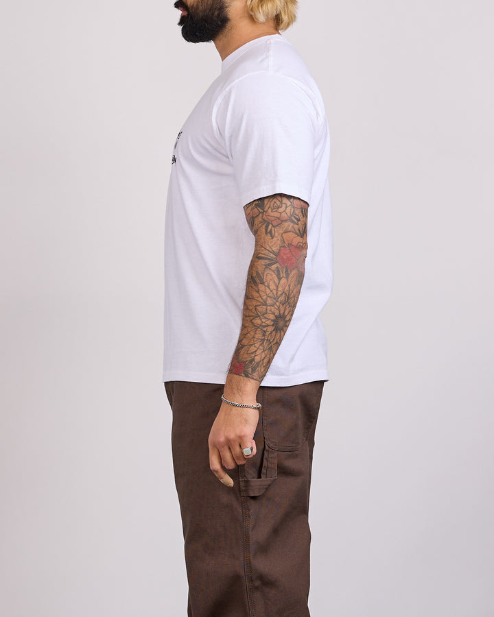 Stussy Fawn T-Shirt White