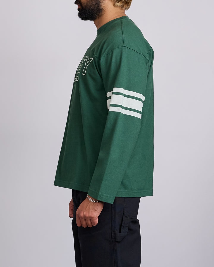 Stussy Football Crewneck Green