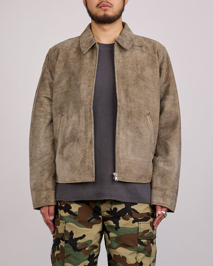 Stussy Garage Jacket Suede Suede