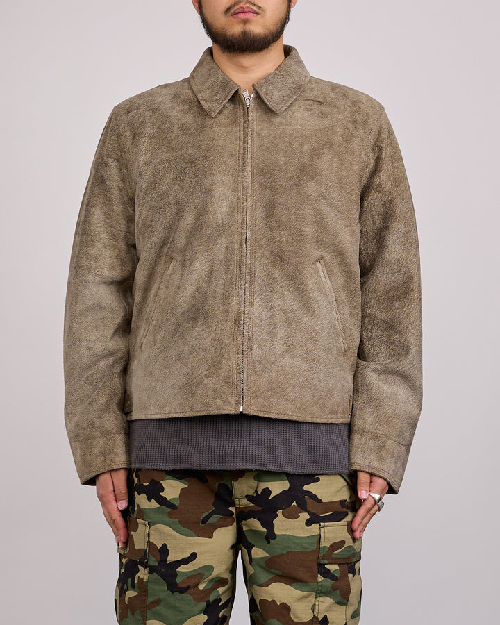 Stussy Garage Jacket Suede Suede
