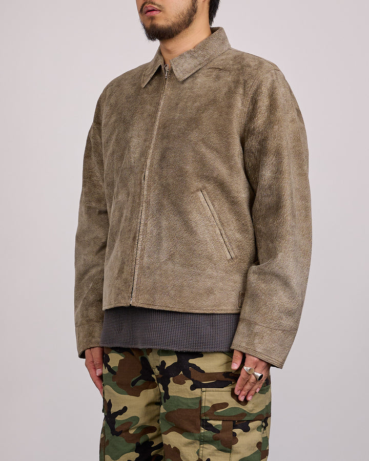 Stussy Garage Jacket Suede Suede