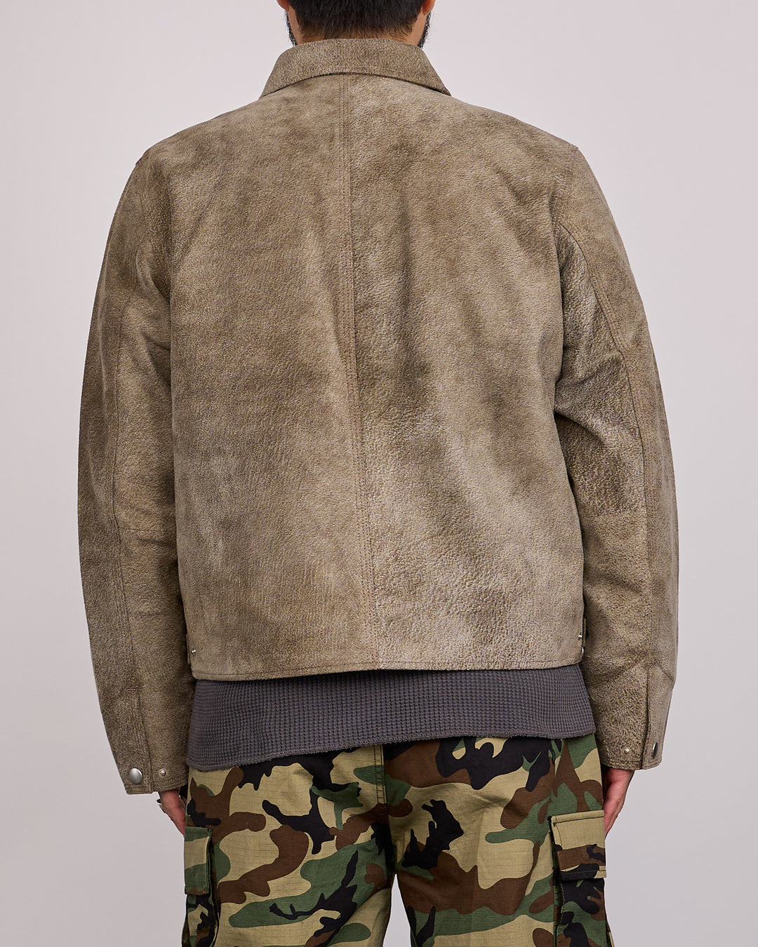 Stussy Garage Jacket Suede Suede