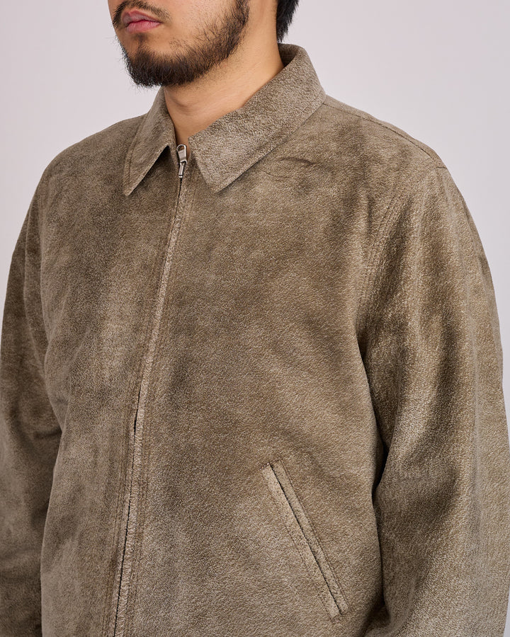 Stussy Garage Jacket Suede Suede
