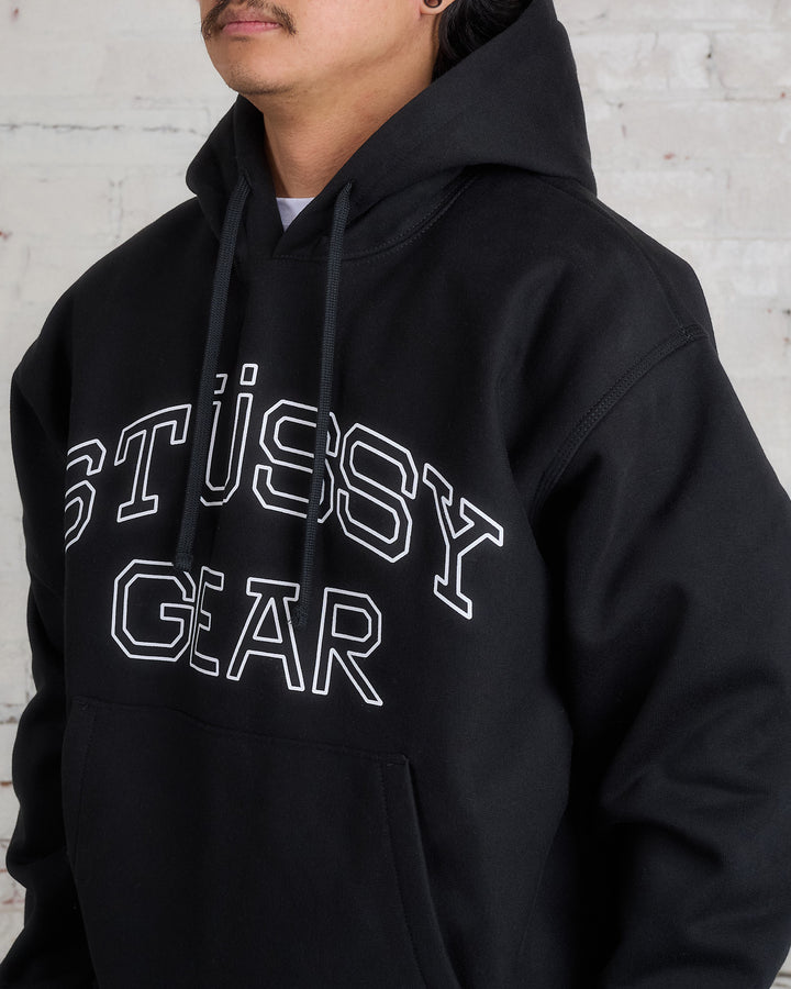 Stussy Gear Hooded Sweatshirt Black