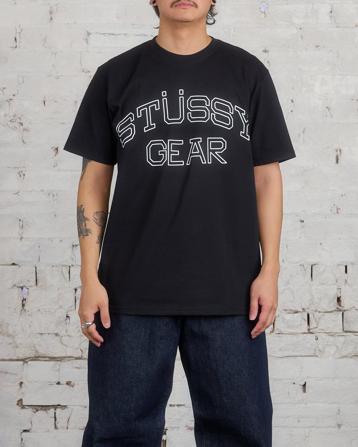 Stussy Gear T-Shirt Black