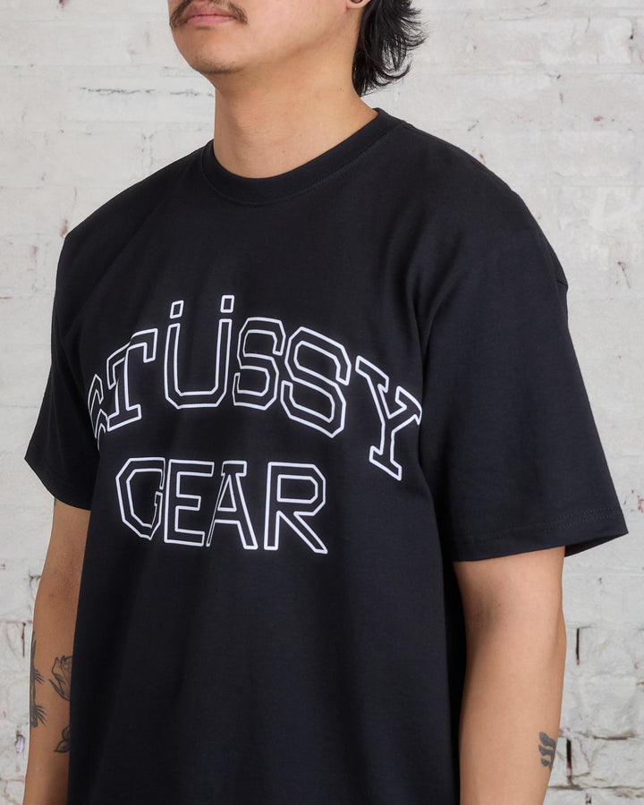 Stussy Gear T-Shirt Black