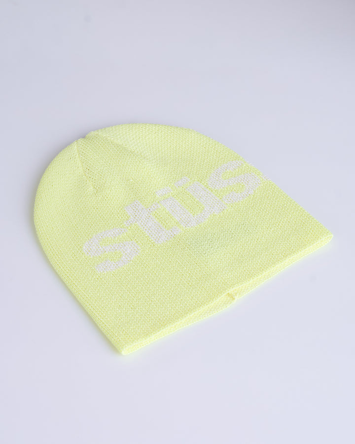 Stussy Helvetica UV Skullcap Yellow