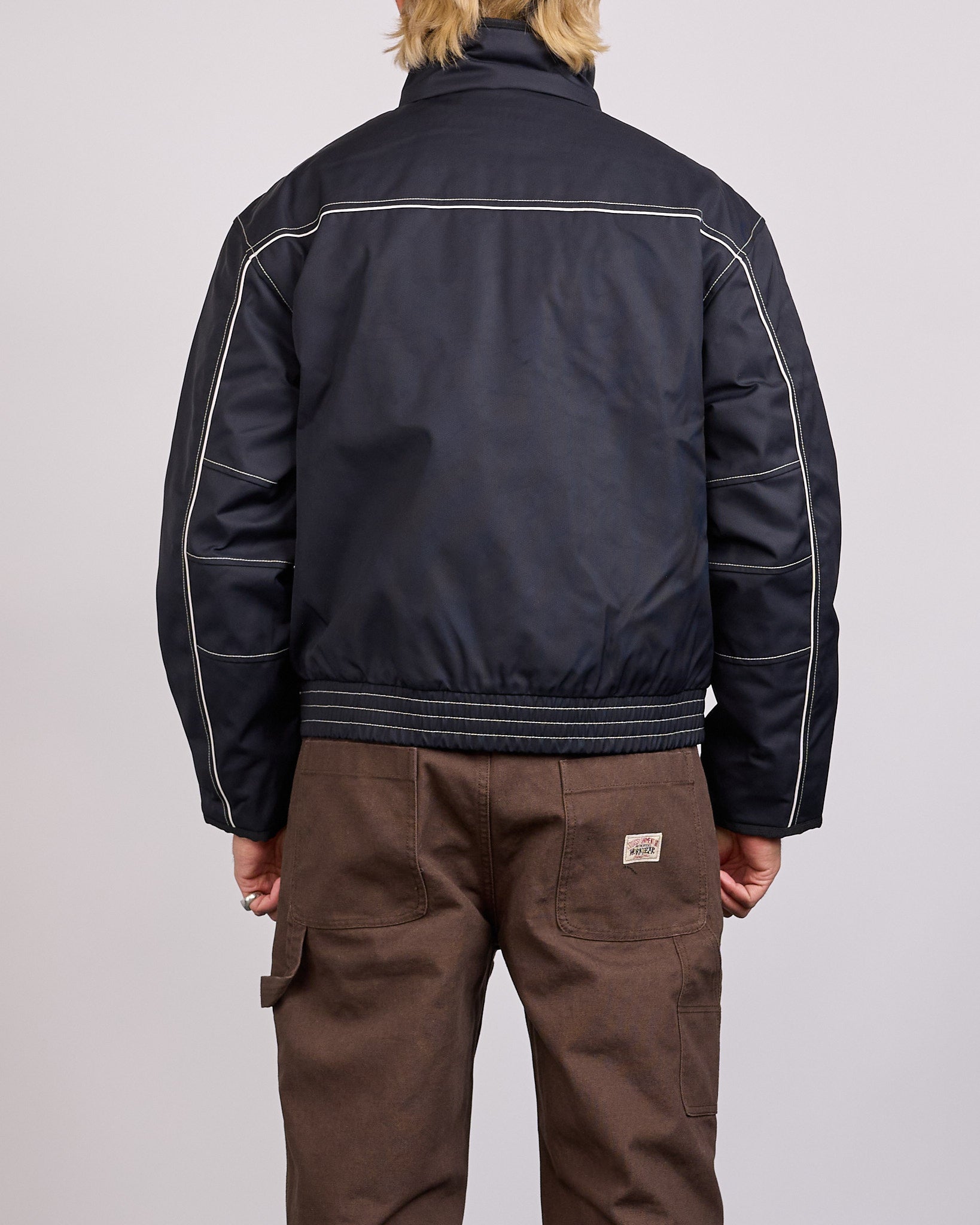 Stussy Insulated Built Jacket Black – LESS 17