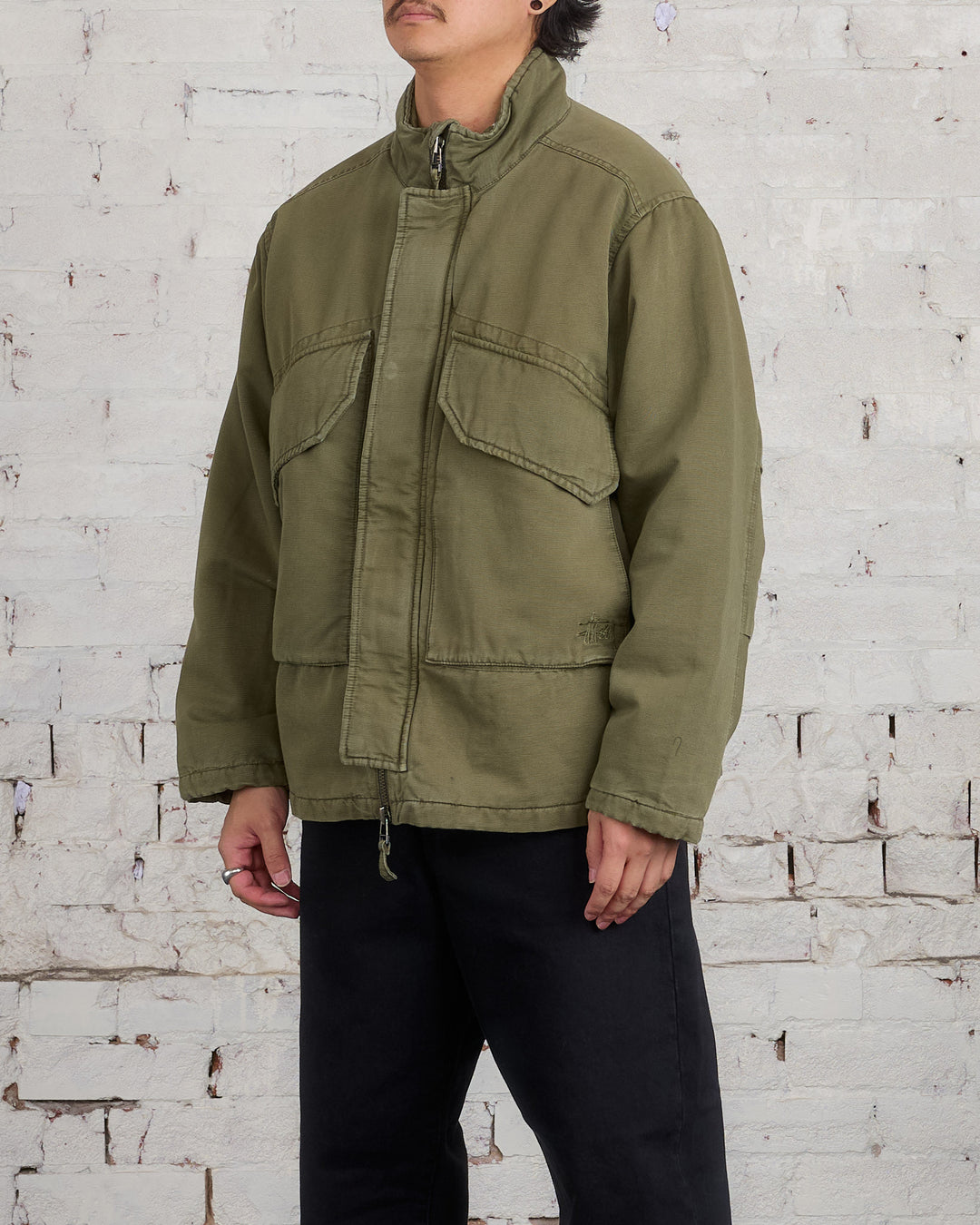 Stussy Insulated Field Jacket Olive