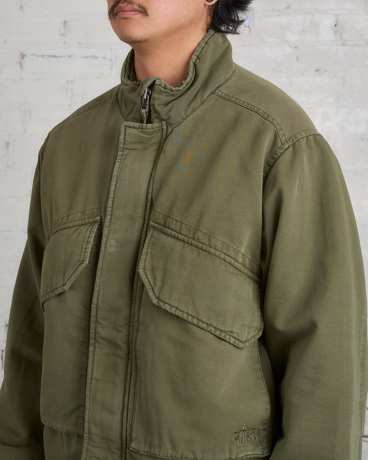 Stussy Insulated Field Jacket Olive