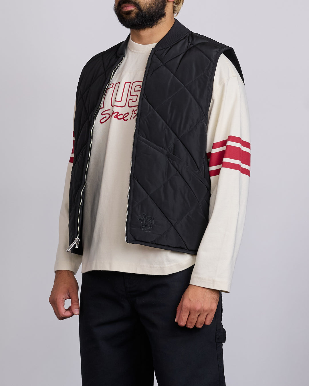 Stussy Insulated Vest Black