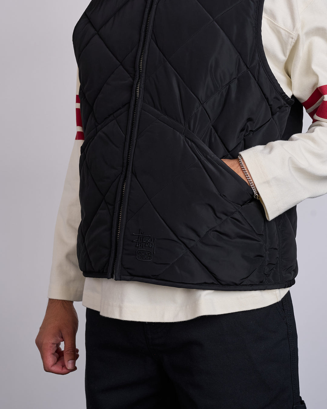 Stussy Insulated Vest Black