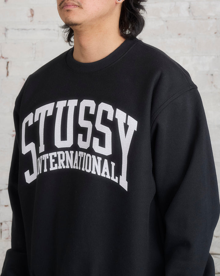 Stussy International Crewneck Black