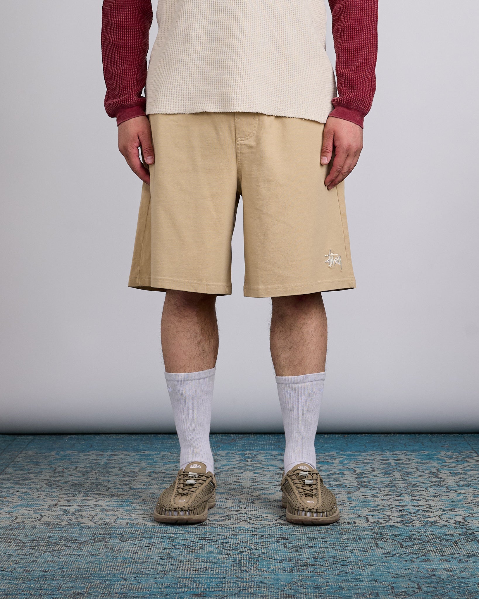 Stussy Jersey Short Sand – LESS 17