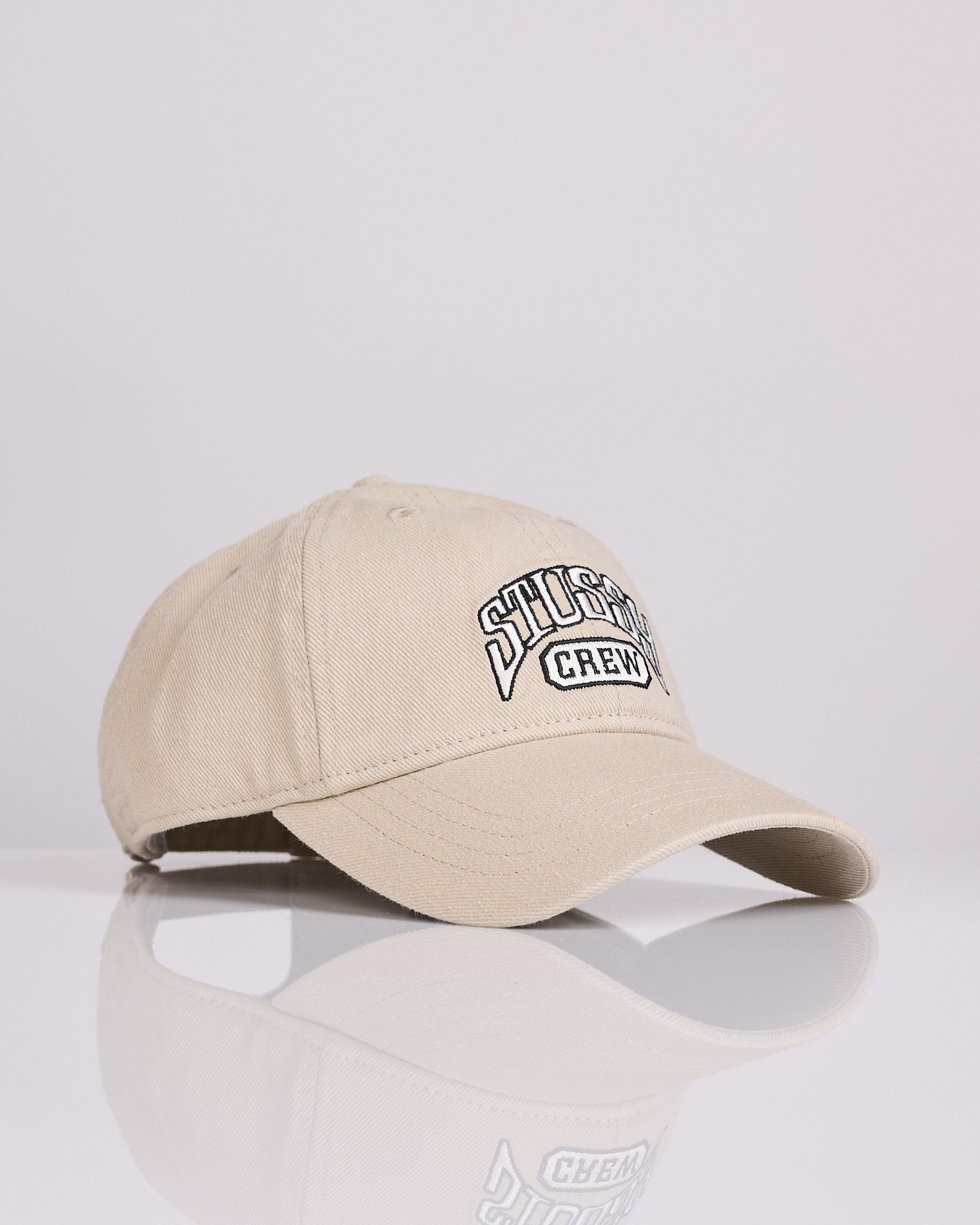 Stussy LP Crew Strapback Sand – LESS 17