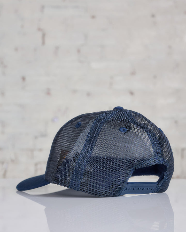 Stussy LP Design Corp Trucker Cap Navy