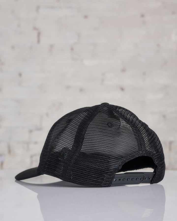 Stussy LP Design Corp Trucker Cap Black