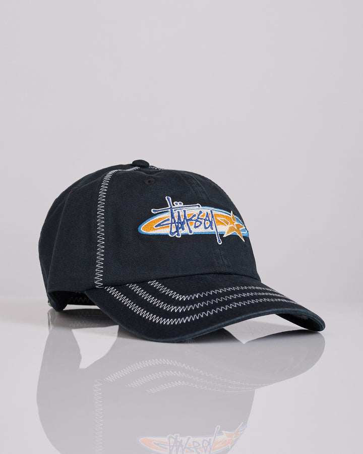 Stussy LP Oval Star Cap Black
