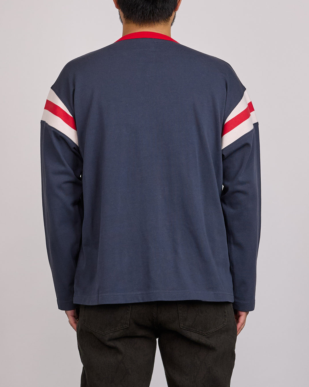 Stussy LS Ringer T-Shirt Ink