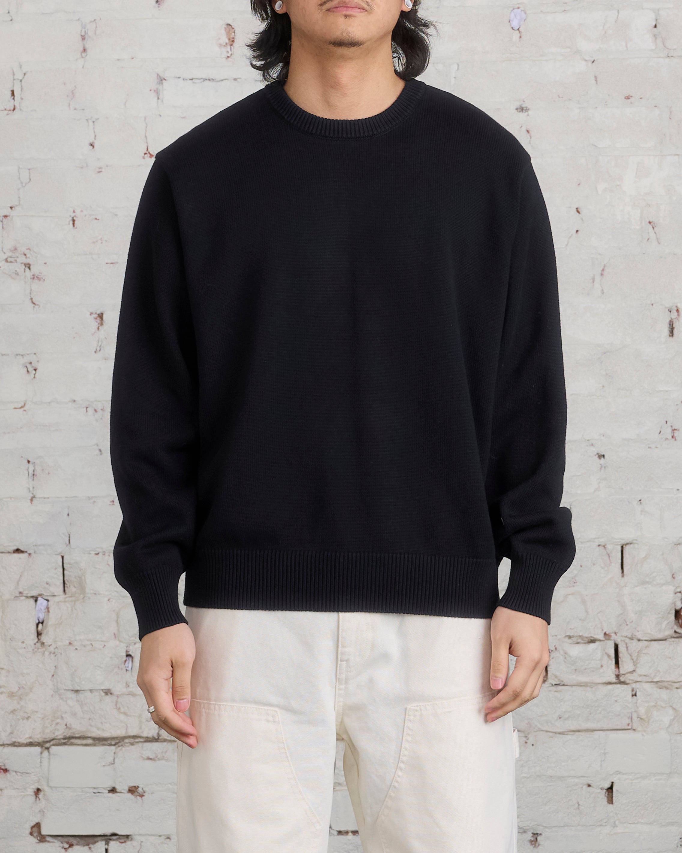 Stussy Laguna Icon Knit Sweater Black