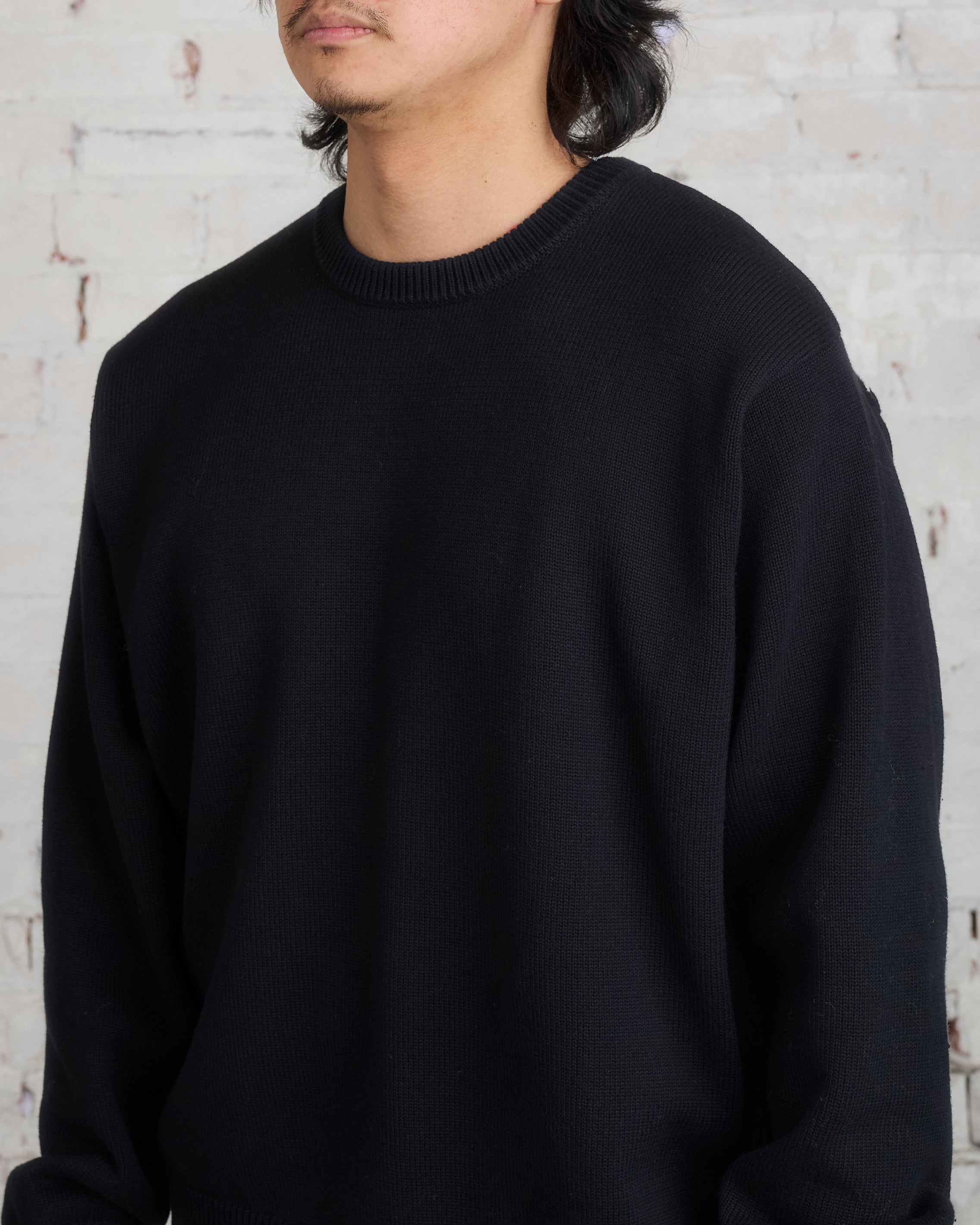 Stussy Laguna Icon Knit Sweater Black