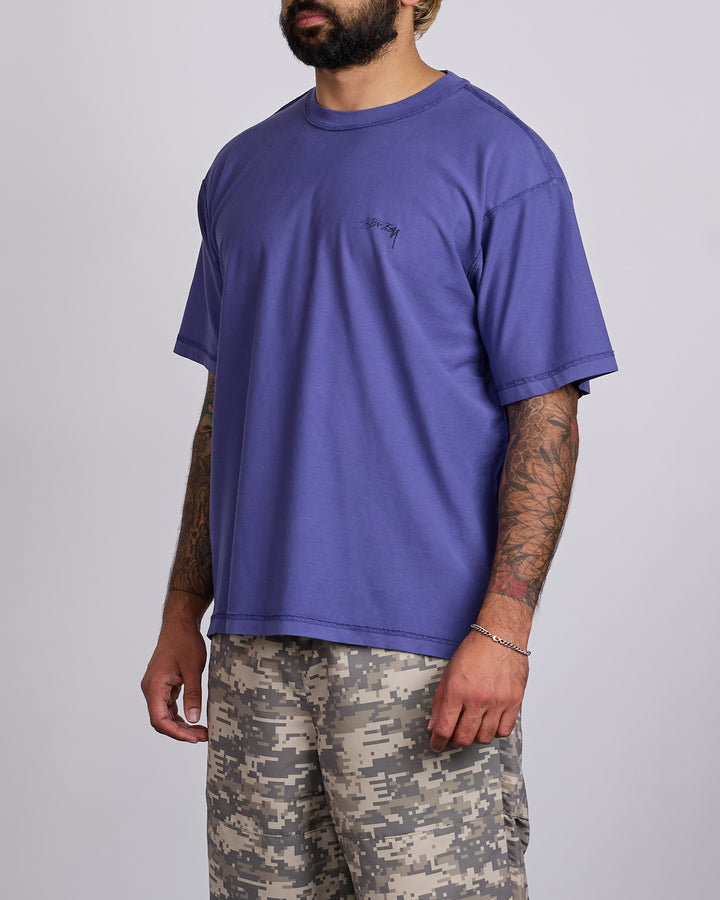 Stussy Lazy T-Shirt Vintage Navy