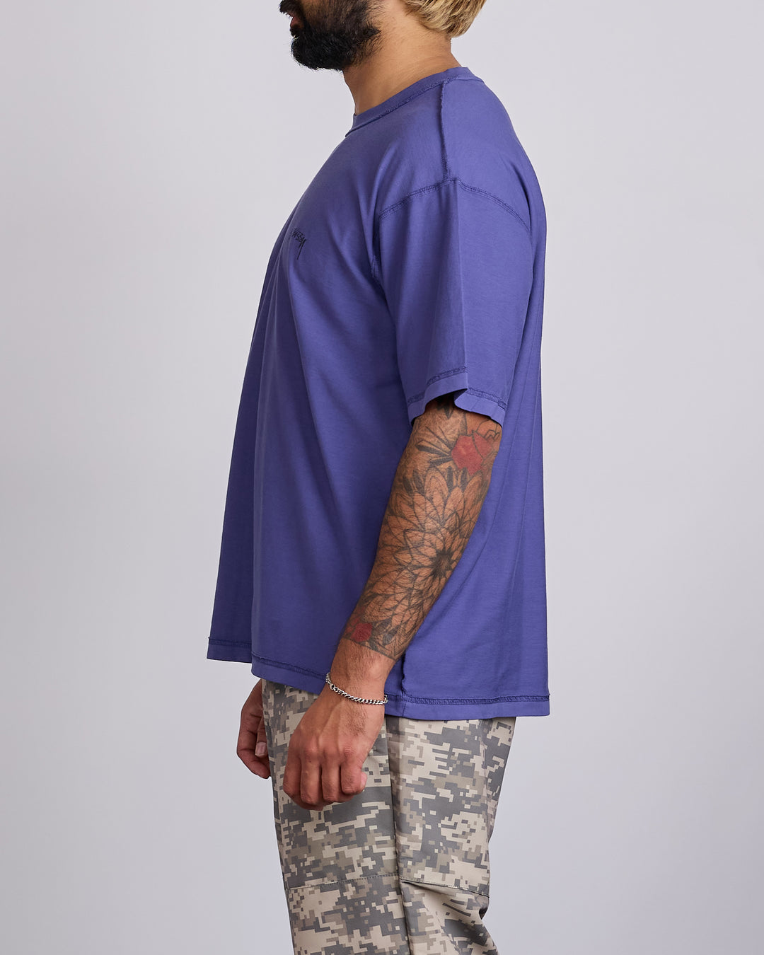 Stussy Lazy T-Shirt Vintage Navy