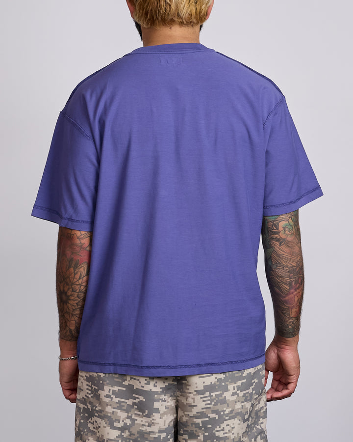 Stussy Lazy T-Shirt Vintage Navy