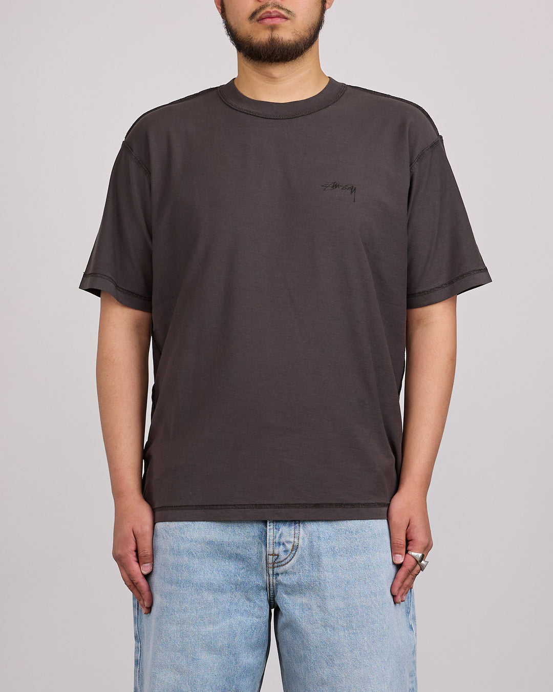 Stussy Lazy T-Shirt Vintage Black