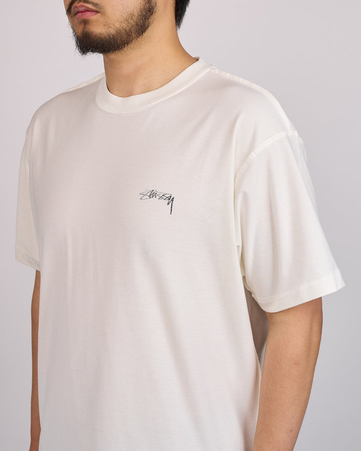 Stussy Lazy T-Shirt White
