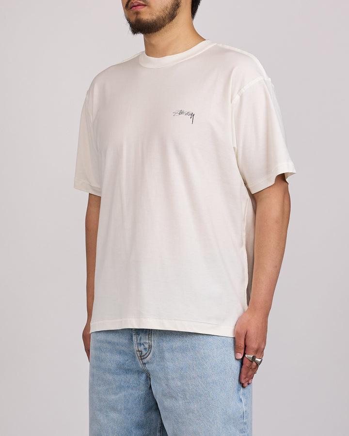 Stussy Lazy T-Shirt White