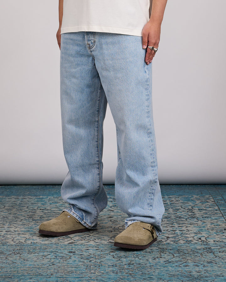 Stussy Big Ol Jean Denim Light Wash Indigo
