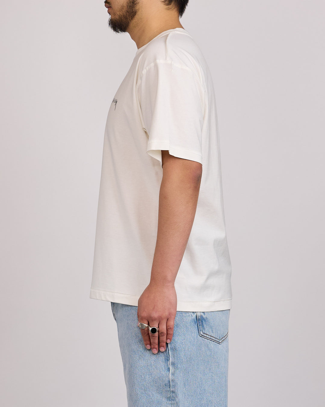 Stussy Lazy T-Shirt White