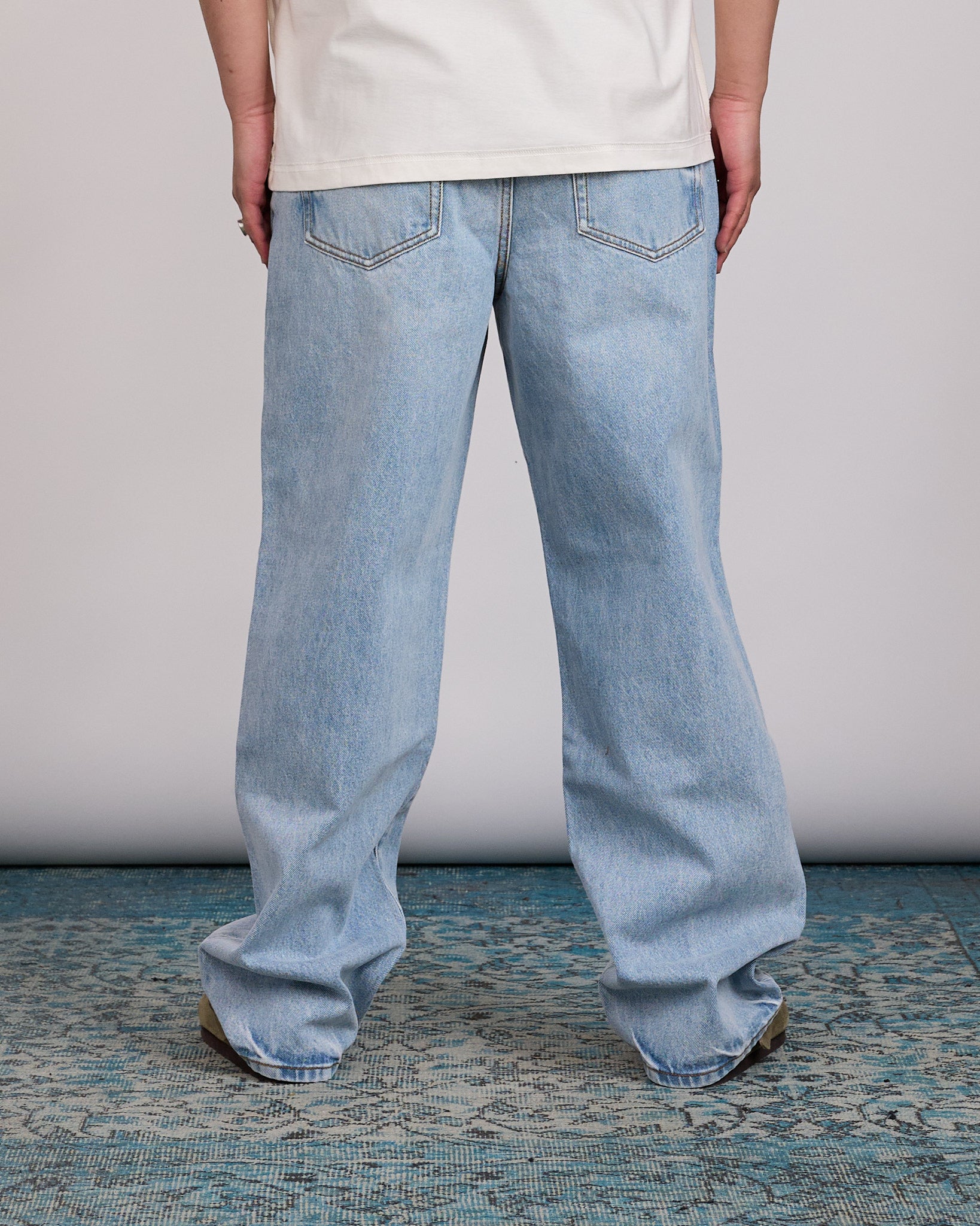 Stussy Big Ol Jean Denim Light Wash Indigo – LESS 17